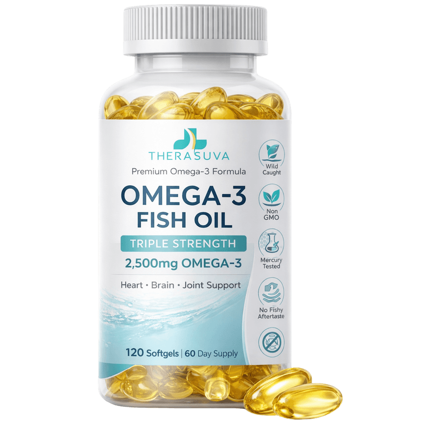 TheraSuva Premium Omega 3 Fish Oil