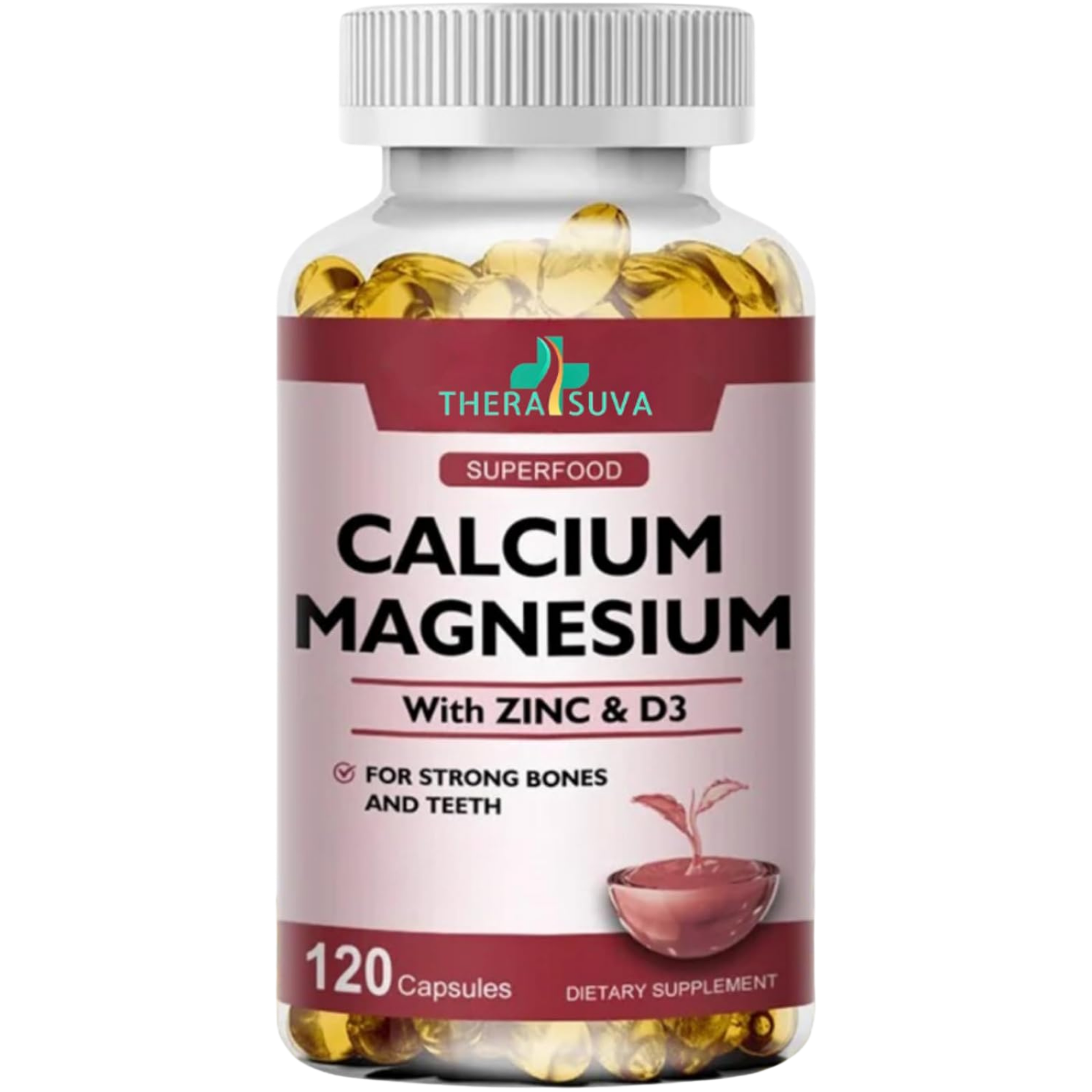 TheraSuva Calcium Magnesium D3 Zinc